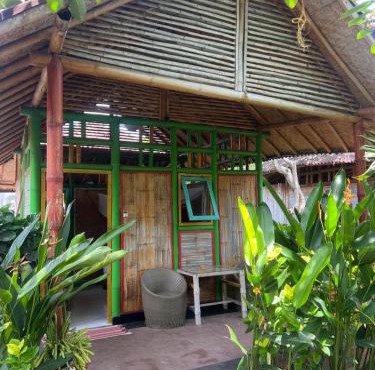 Tiki town in Gili Trawangan