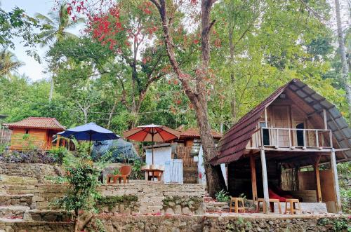 Tiu Ronton River , Bungalows Camping and Trekking in Pawenang