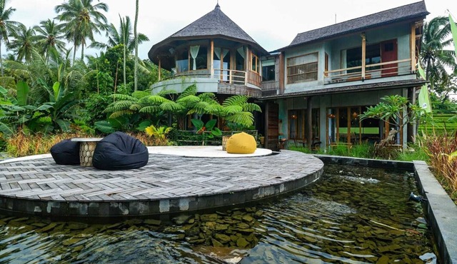 Tranquil, 4 Bedroom Villa with Rice Terrace View in Buleleng
