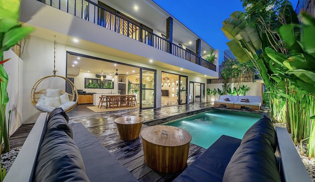 Villa 3BR w/Ice Bath close to Pererenan Beach in Badung
