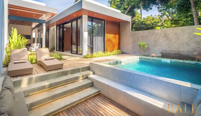 Villa Nyoman 4, Bali - Lovina stylish 2BR private pool villa with free breakfast! in Kaliasem