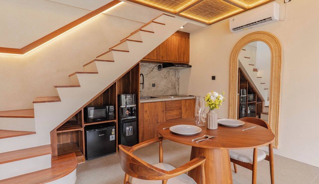 Villa Svargi 6 1BR minutes to famous beach uluwatu in badung