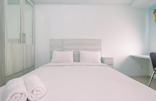 New Furnished Tamansari Mahogany Studio Apartment with Modern Style By Travelio in Karawang