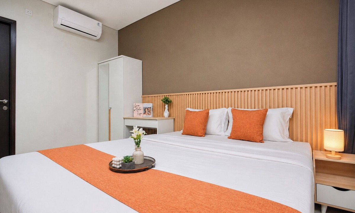 Jakarta Apartment | Roomy Urban Living In 3Br At Apartment Nifarro Park