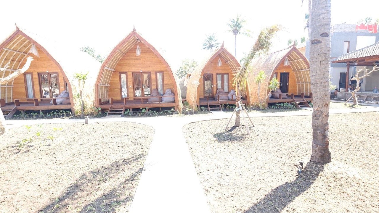 Photo of Buildings in Gili Trawangan