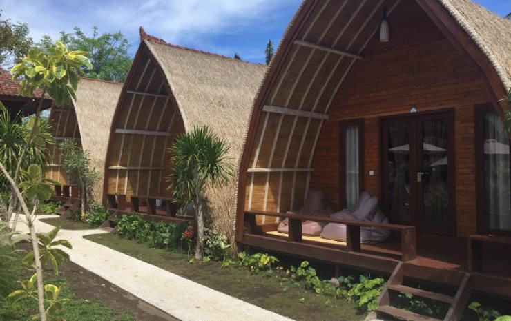Photo of Buildings in Gili Trawangan
