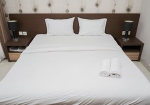 Relaxing Studio Apartment Atria Residences Near Summarecon Mall Serpong in West Pakulonan
