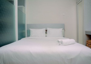 Cozy Living and Modern 1BR Apartment at Atlanta Residences By Travelio in Pondok Cina