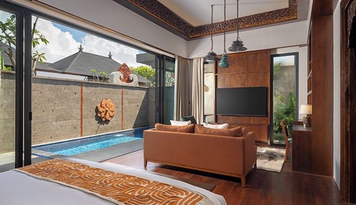 Villa, 1 King Bed, Private Pool, Pool View (with Free Return Airport Transfers)