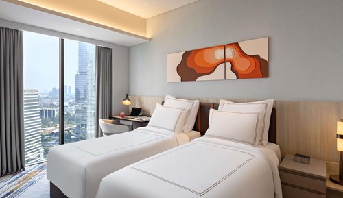 Signature Studio, 2 Twin Beds (Swiss Signature)