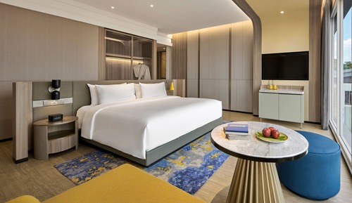 Suite, 1 King Bed, City View