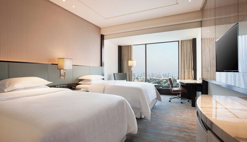 Deluxe Room, 2 Double Beds (Club Lounge Access)