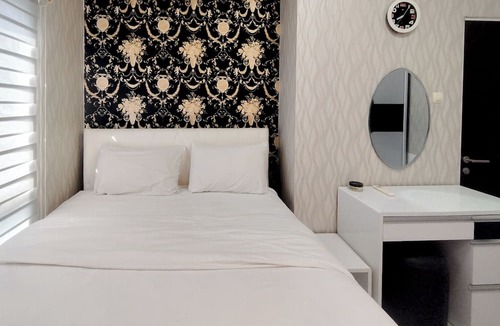 Sidoarjo Apartment | Monochromatic Modern 1Br At Tamansari Prospero Sidoarjo Apartment