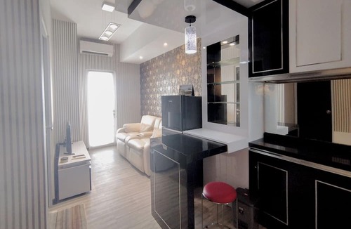 Sidoarjo Apartment | Monochromatic Modern 1Br At Tamansari Prospero Sidoarjo Apartment