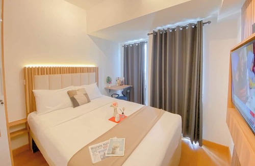 Old Jakarta Apartment | Cozy Studio at 37th Floor Tokyo Riverside PIK 2 Apartment