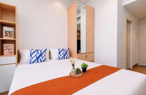 Java Apartment | Comfort Minimalist Studio At Apartment Tokyo Riverside Pik 2