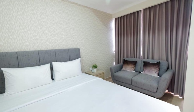 Minimalist Studio Menteng Park Apartment in Jakarta