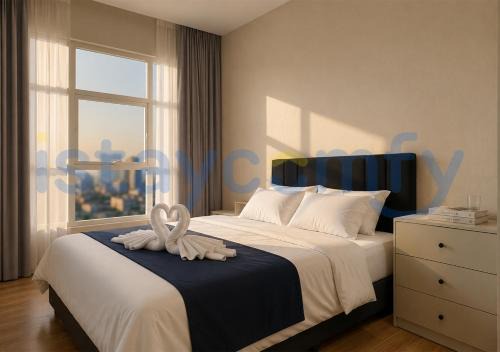 2BR Aston Residence 2011 City and Sea View in Batam